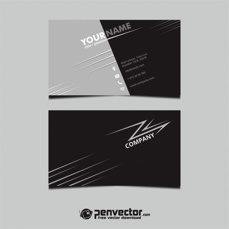 simple-black-business-card-template-free-vector