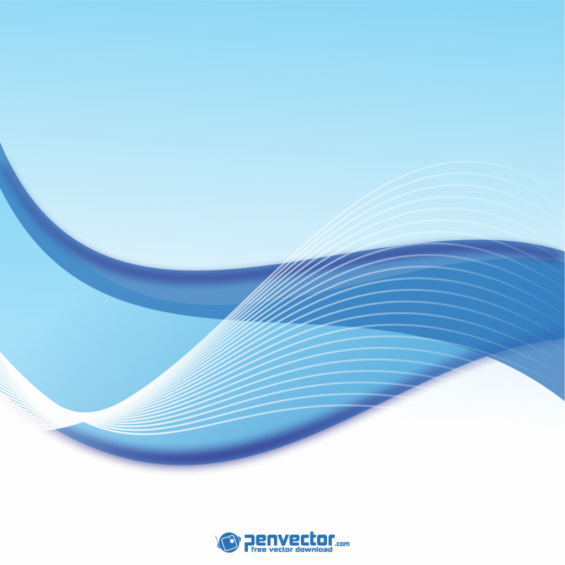 Abstract-background-with-blue-wave-free-vector