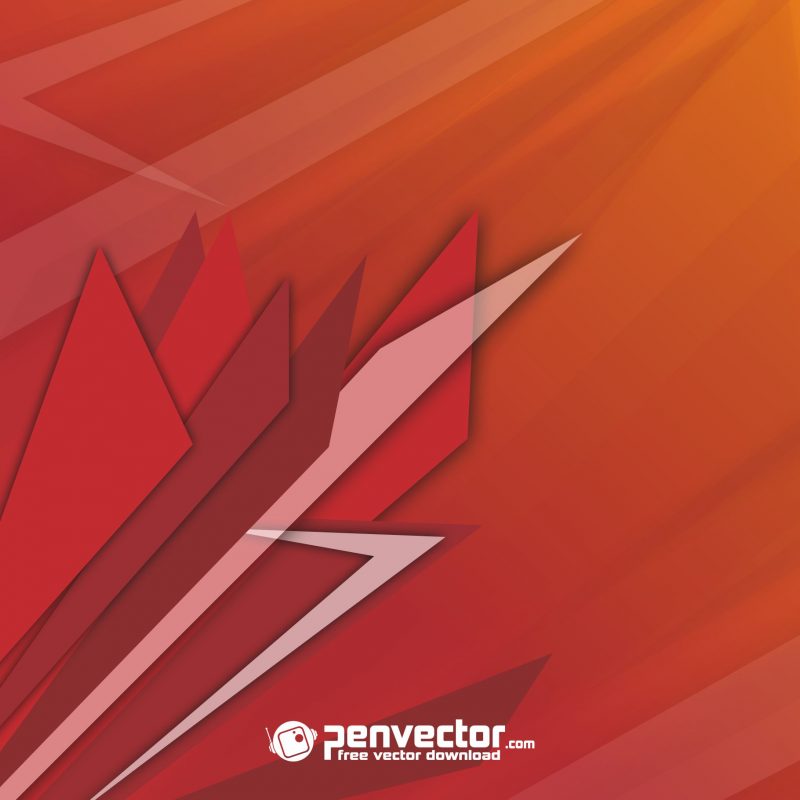 Abstract-red-burst-free-vector
