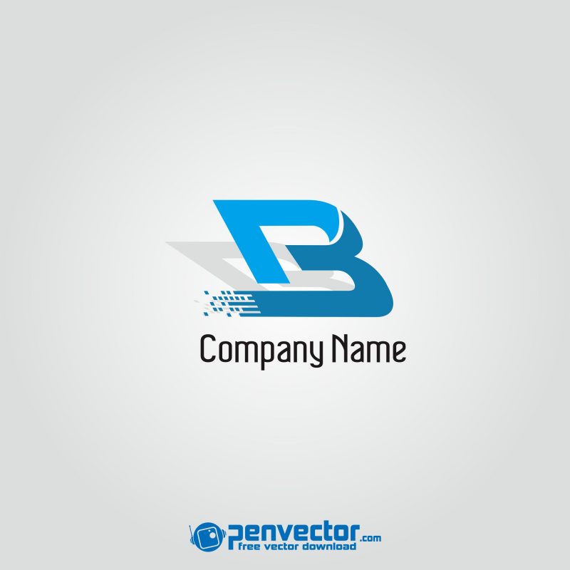 Logo-letter-B-modern-design-free-vector